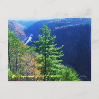 South Overlook, Pennsylvania Grand Canyon Postcard