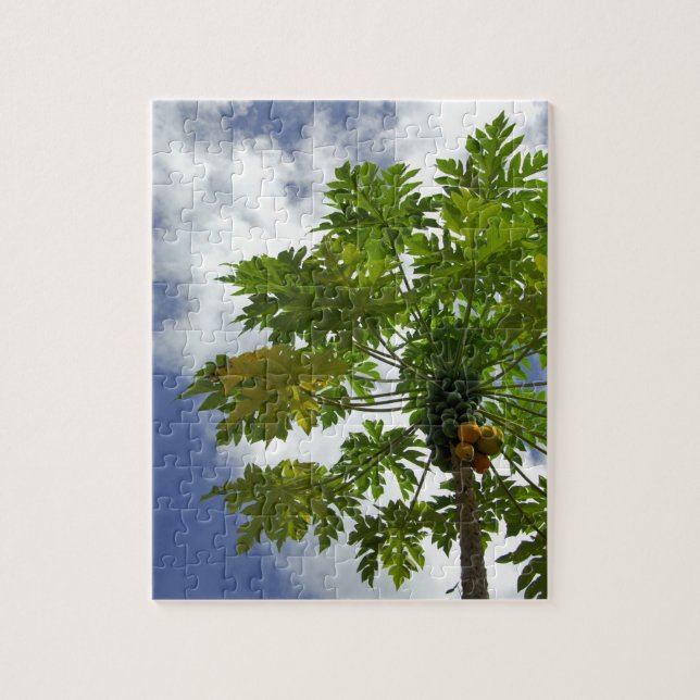 South Pacific, French Polynesia, Moorea. 2 Jigsaw Puzzle (Vertical)