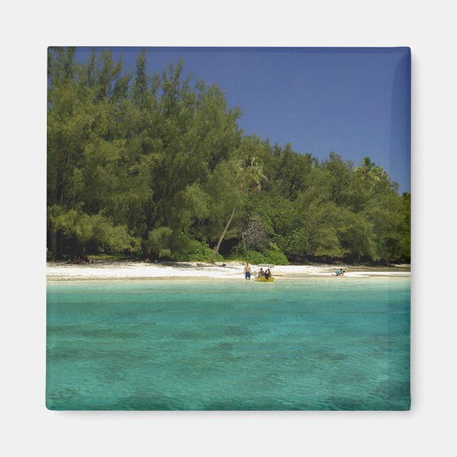 South Pacific, French Polynesia, Moorea Magnet (Front)