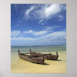 South Pacific, French Polynesia, Moorea. Poster