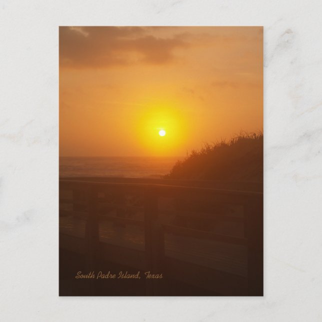 South Padre Island Postcard (Front)