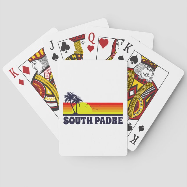 South Padre Island Texas Playing Cards (Back)