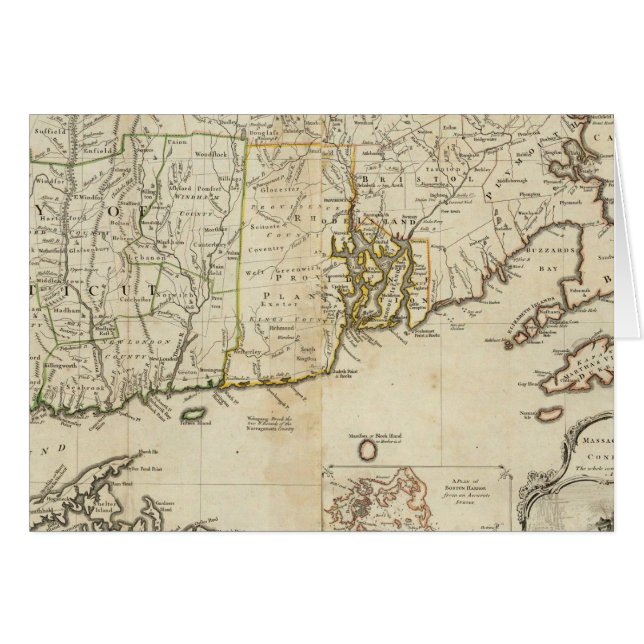 South part of The Provinces of Massachusetts Bay (Front Horizontal)