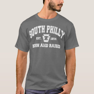 South Philly Born and Raised Liberty Bell Philadel T-Shirt