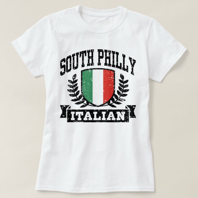 South Philly Italian T-Shirt (Design Front)