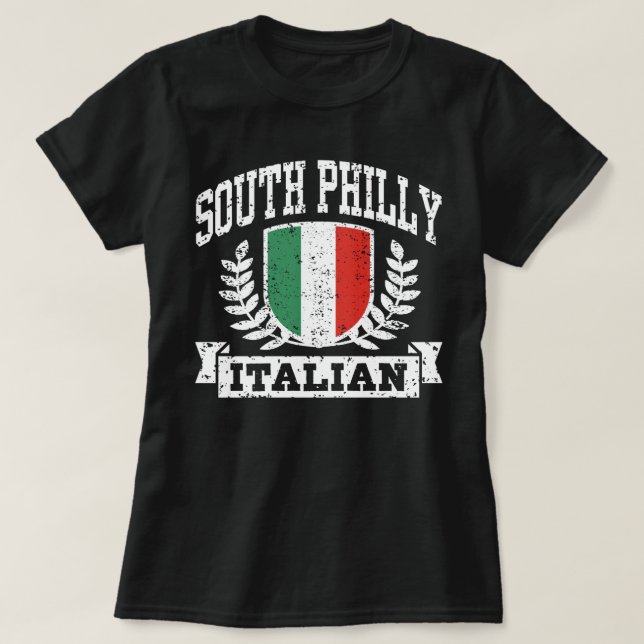 South Philly Italian T-Shirt (Design Front)