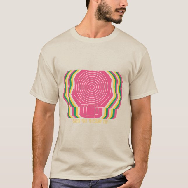 South Pole Telescope 2017 T-Shirt (Front)