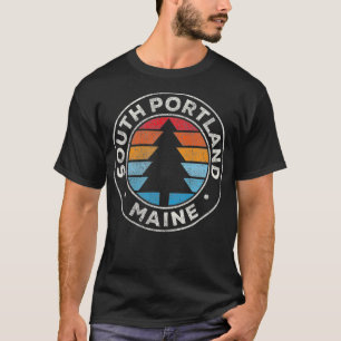 South Portland Maine ME Vintage Graphic Retro 70s  T-Shirt