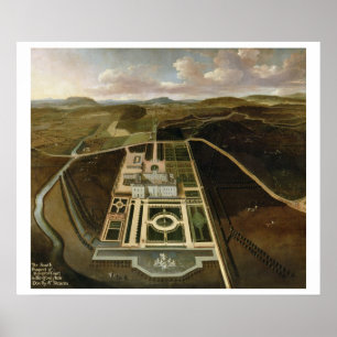 South Prospect of Hampton Court, Herefordshire, c. Poster