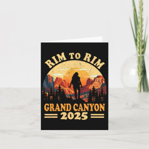 South Rim To North Rim Grand Canyon 2025 Hike In A Card