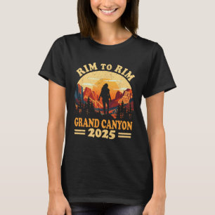 South Rim To North Rim Grand Canyon 2025 Hike In A T-Shirt