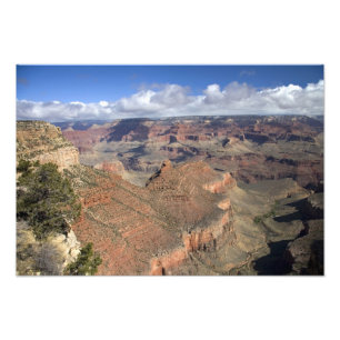 South Rim view of the Grand Canyon, Arizona, Photo Print