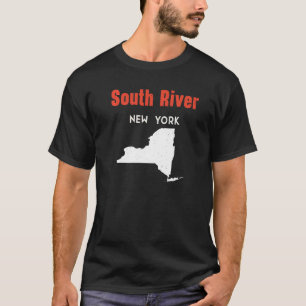South River New York USA State America Travel New T-Shirt