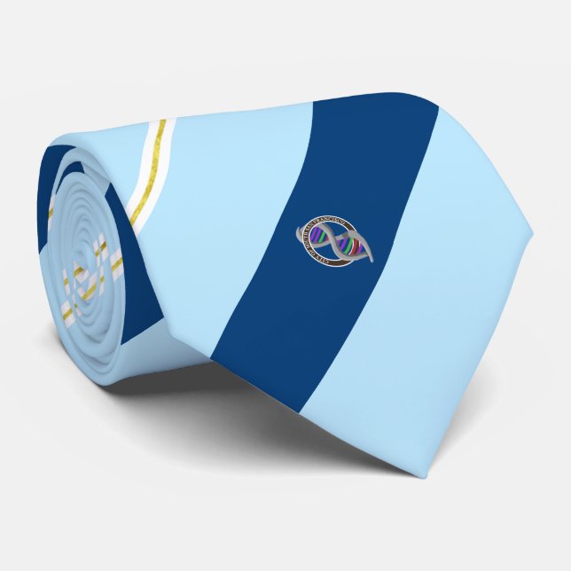 South San Francisco California city flag Neck Tie (Rolled)