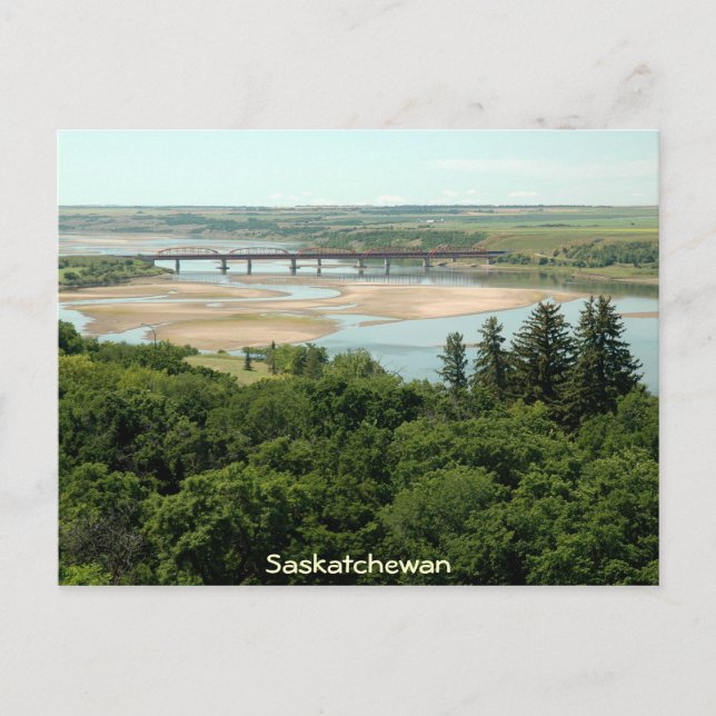 South Saskatchewan River Postcard (Front)