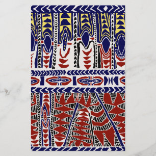 South Seas Samoa Batik Stationery