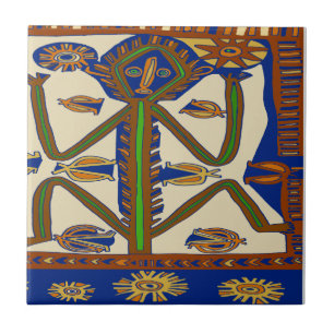 South Seas Samoa Man Tile