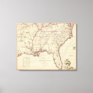 South section United States Canvas Print