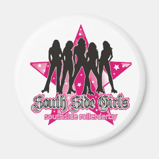 South Side Roller Derby magnet