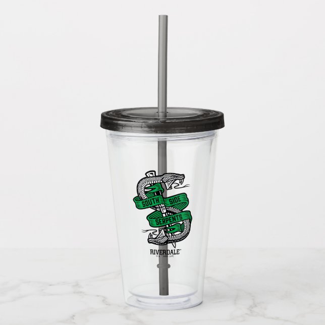 South Side Serpents Graphic Acrylic Tumbler (Front)