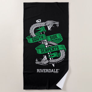 South Side Serpents Graphic Beach Towel