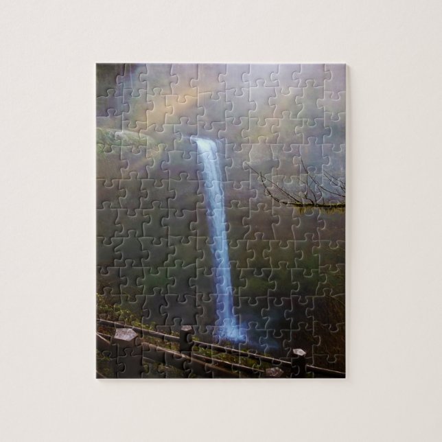 South Silver Falls, OR Jigsaw Puzzle (Vertical)