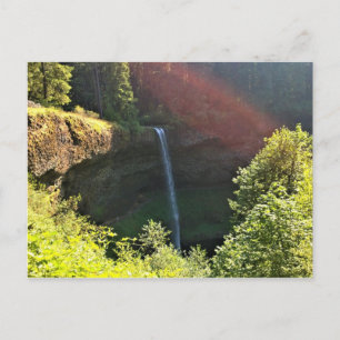 South Silver Falls, OR Postcard