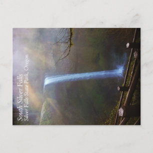 South Silver Falls, OR Postcard
