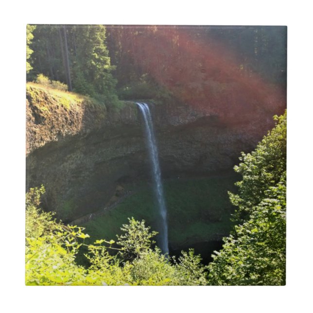 South Silver Falls, OR Tile (Front)