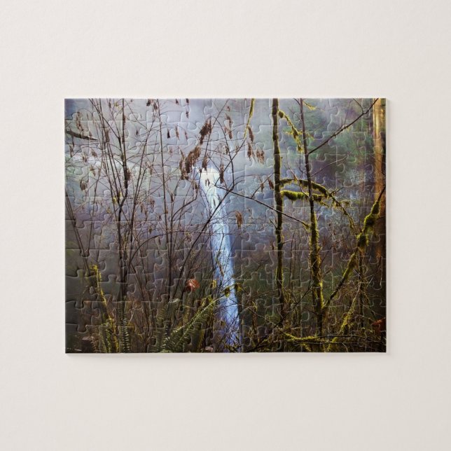 South Silver Falls, Oregon Jigsaw Puzzle (Horizontal)