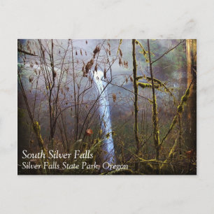South Silver Falls, Oregon Postcard