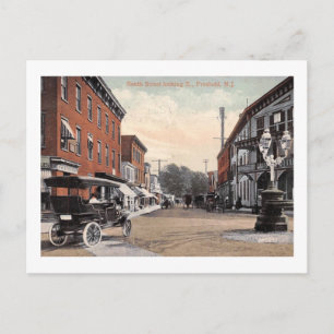 South St., Freehold, New Jersey Vintage Postcard