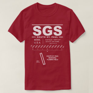 South St Paul Municipal Airport Fleming Field T-Shirt