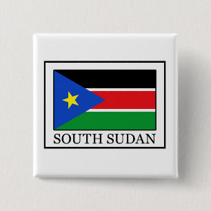 South Sudan 15 Cm Square Badge