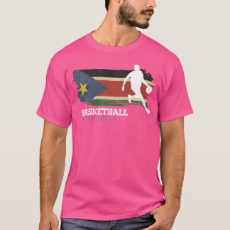 South Sudan Basketball Team B-Ball Mens Basketball T-Shirt