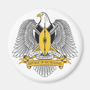 South Sudan Coat of Arms Magnet
