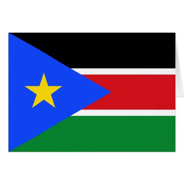 South Sudan Flag (Front Horizontal)