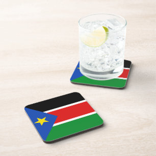 South Sudan Flag Coaster