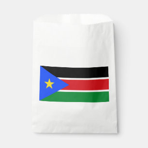 South Sudan Flag Favour Bags