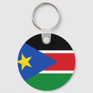 South Sudan Flag Key Ring