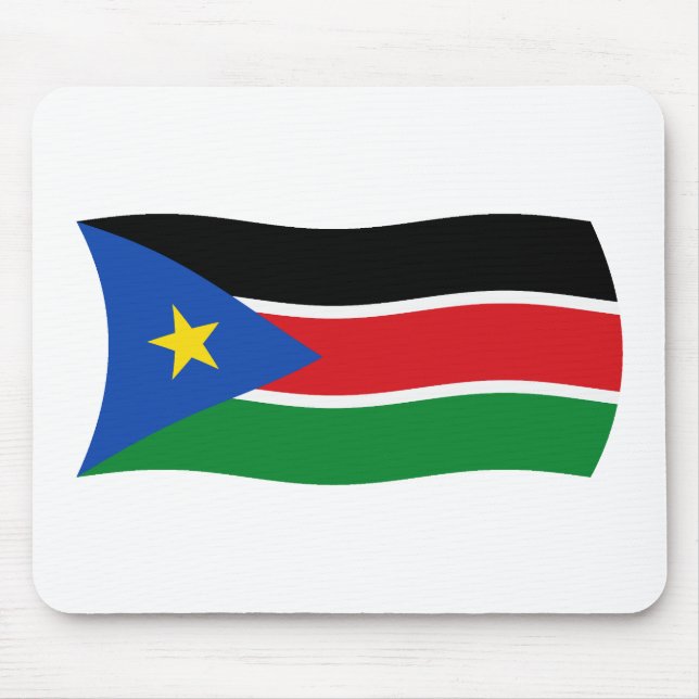 South Sudan Flag Mousepad (Front)