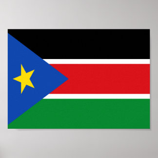 South Sudan Flag Poster