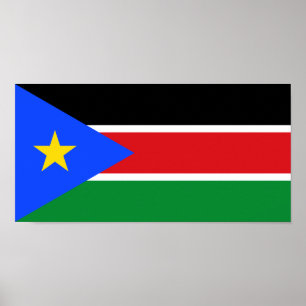South Sudan Flag Poster