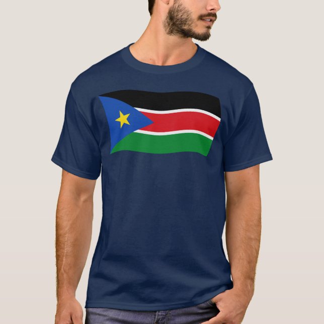 South Sudan Flag Shirt (Front)