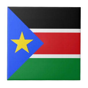 South Sudan Flag Tile