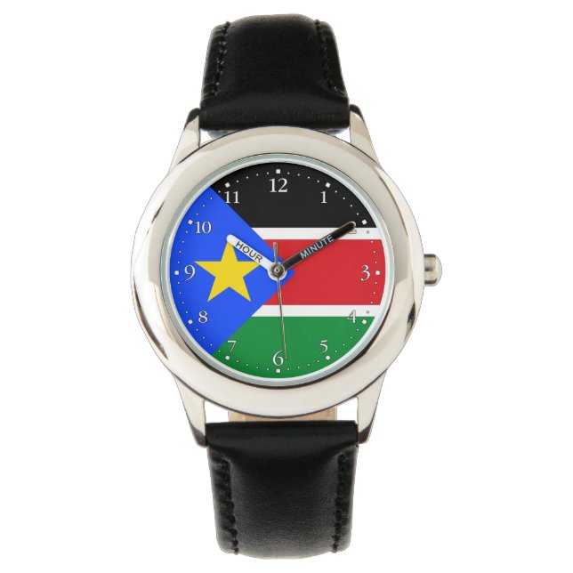 South Sudan Flag Watch (Front)