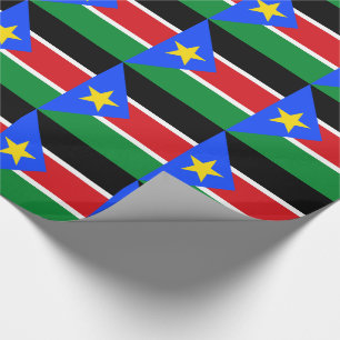 South Sudan Flag Wrapping Paper