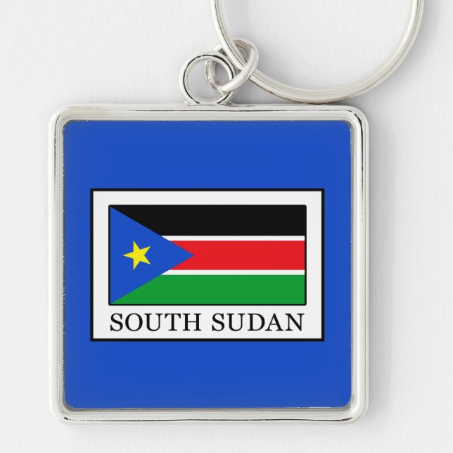 South Sudan Key Ring (Front)