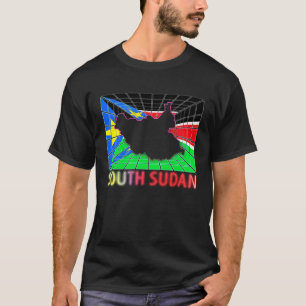 South Sudan Map South Sudanese T-Shirt