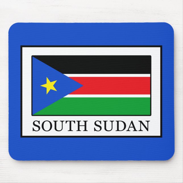 South Sudan Mouse Mat (Front)